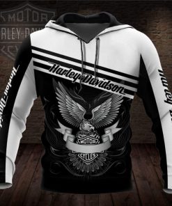 Harley Davidson Hoodie Design 3D Full Printed Sizes S - 5XL - NAXA27