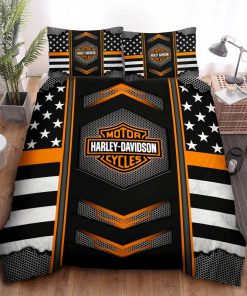 Harley Davidson Bedding Set Cover Design 3D - NAXA303
