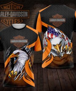 Harley Davidson T-Shirt Design 3D Full Printed Sizes S - 5XL - NAXA32D