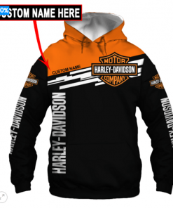Harley Davidson Custom Name Hoodie Design 3D Full Printed Sizes S - 5XL - TLYA101A