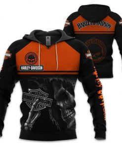 Harley Davidson Hoodie Design 3D Full Printed Sizes S - 5XL - NAXA345