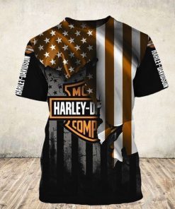 Harley Davidson T-Shirt Design 3D Full Printed Sizes S - 5XL - NAXA333D