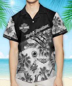 Harley Davidson Hawaii Shirt Design 3D Full Printed Sizes S - 5XL NASA203