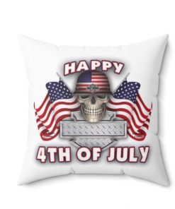Harley Davidson 4th July Independence Day Pillow Case Design 3D Full Printed TLYA302