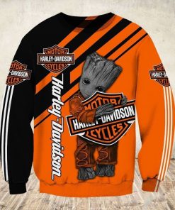 Harley Davidson Sweatshirt Design 3D Full Printed Sizes S - 5XL - NMHN100B