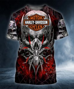 Harley Davidson T-Shirt Design 3D Full Printed Sizes S - 5XL - NAXA388D
