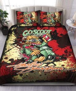 Harley Davidson Bedding Set Cover Design 3D - NAXA252