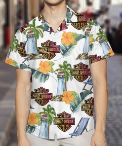 Harley Davidson Hawaii Shirt Design 3D Full Printed Sizes S - 5XL NASA219
