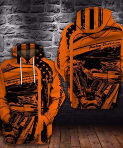 Harley Davidson Hoodie Design 3D Full Printed Sizes S - 5XL - NASA273