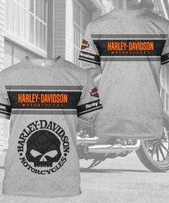 Harley Davidson T-Shirt Design 3D Full Printed Sizes S - 5XL - NAXA33D