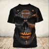 Harley Davidson T-shirt Design 3D Full Printed Sizes S - 5XL - NMCS158